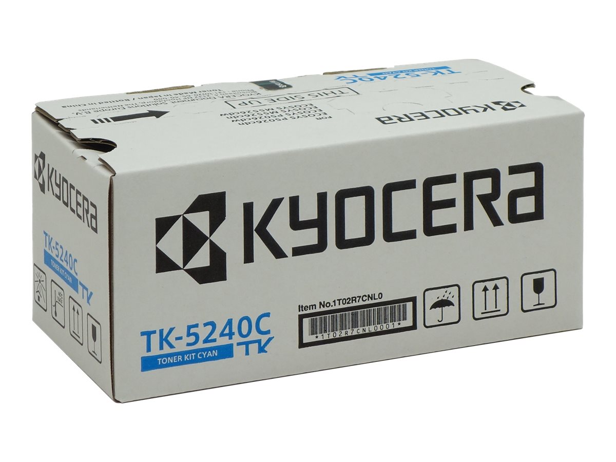 حبر كيواكيرا TK-5240C سماوي لـ 3.000 صفحة ISO/IEC 19798