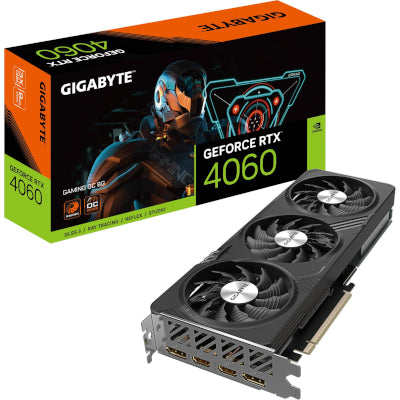 GIGABYTE GeForce RTX 4060 Gaming OC 8GB GDDR6 Gaming grafische kaart 2xHDMI 2xDP