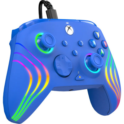 Controlador PDP con cable Afterglow Wave azul XboxSeriesX