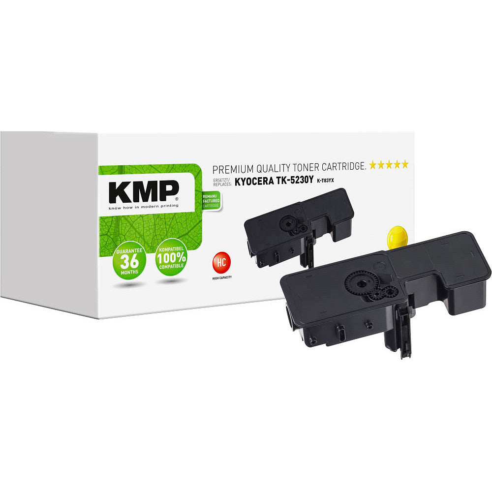 KMP K-T83YX Toner geel compatibel met Kyocera TK-5230 Y