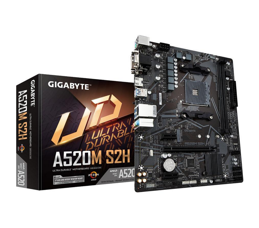 GIGA A520M S2H AM4/DDR4/µATX